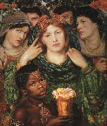 Dante Gabriel Rossetti The Beloved oil on canvas